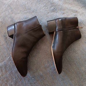 J.Crew Walker Leather Ankle Boot